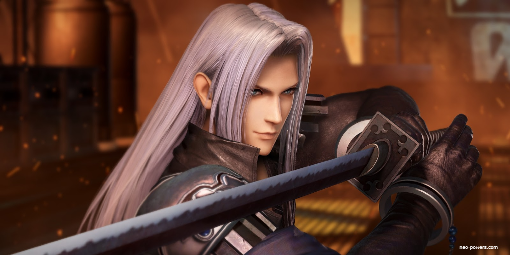Sephiroth boss in Final Fantasy VII